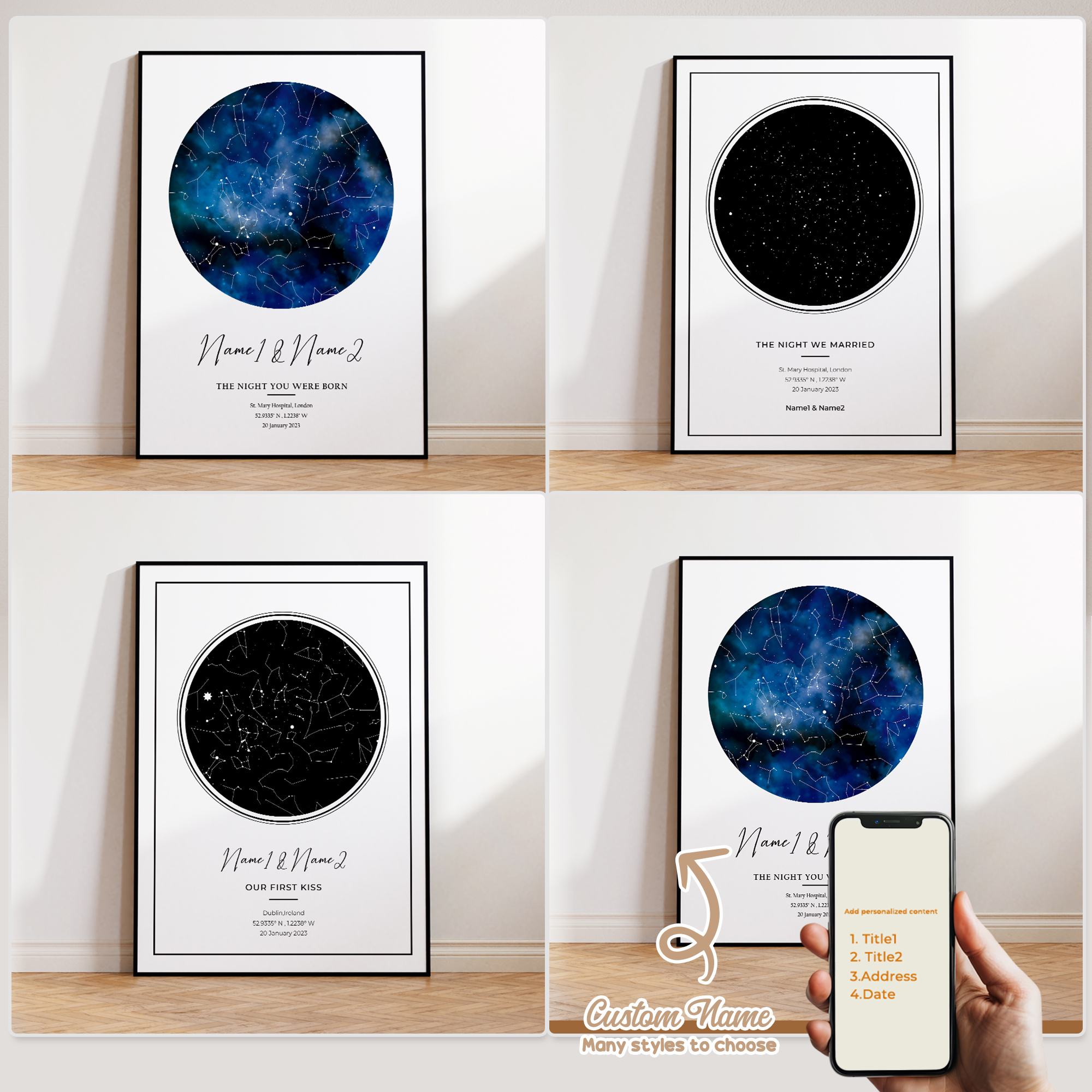 Modern Custom Personalized Nig - Photography Style avis et prix