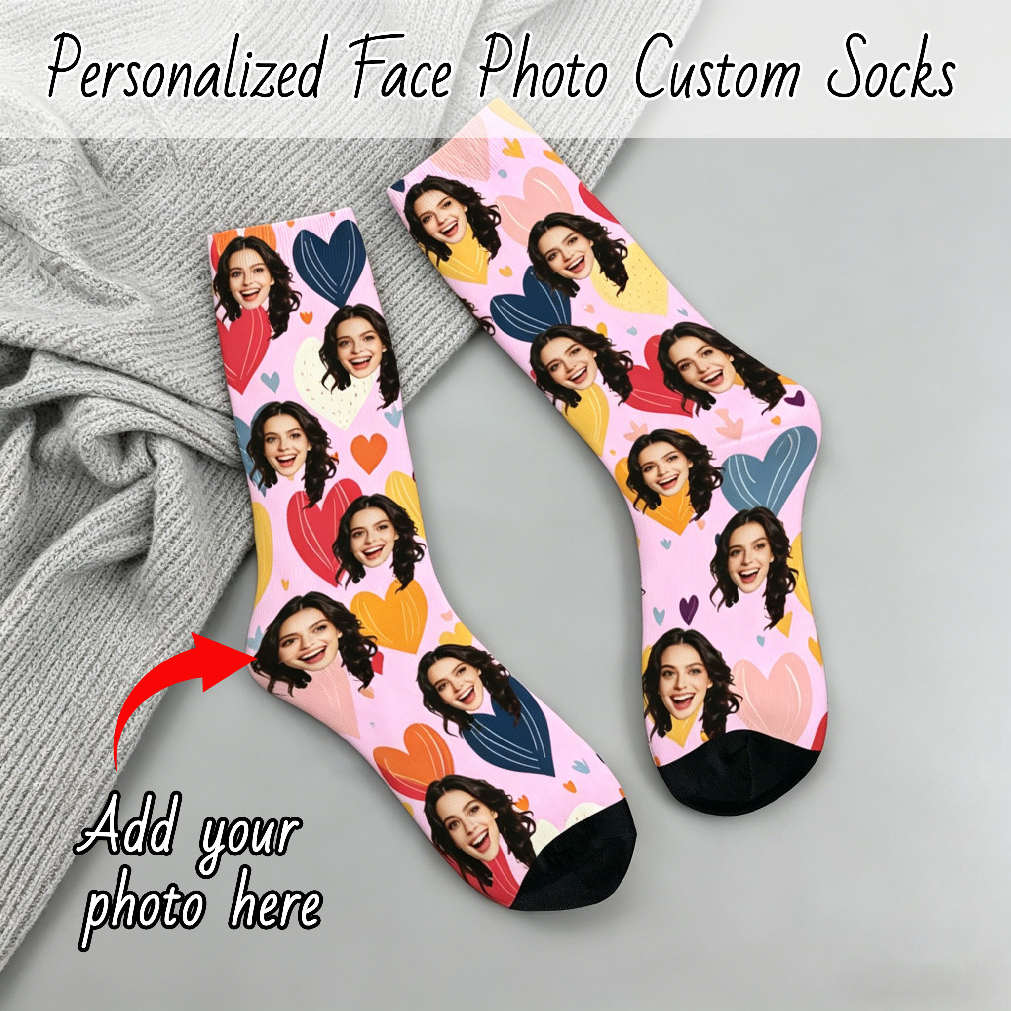 Custom avatar socks for men an - Photography Style avis et prix
