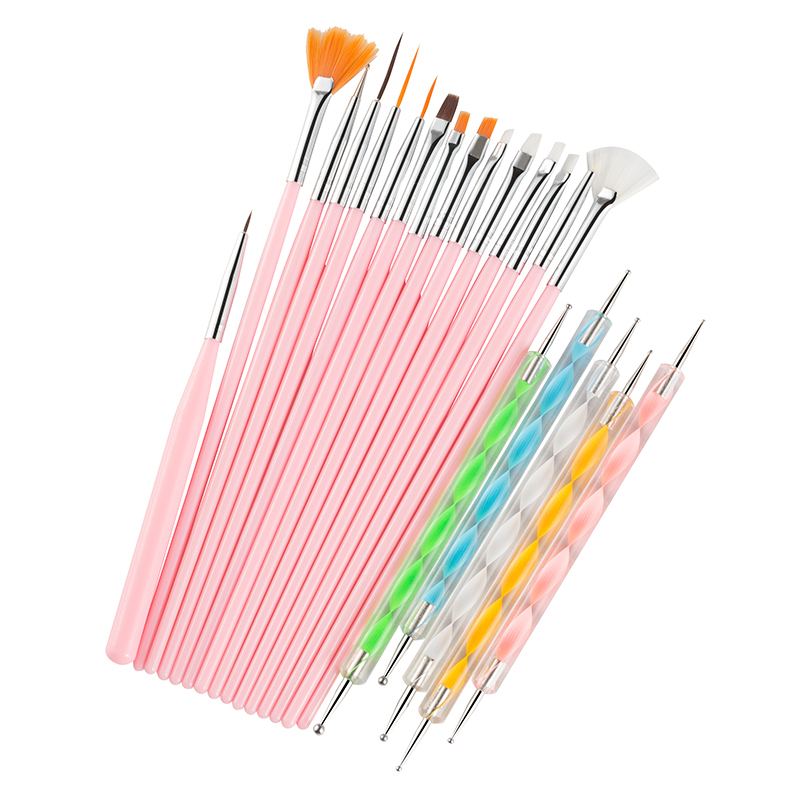 23PCS Nail Art Brushes Kit Lin - Photography Fine Art avis et prix