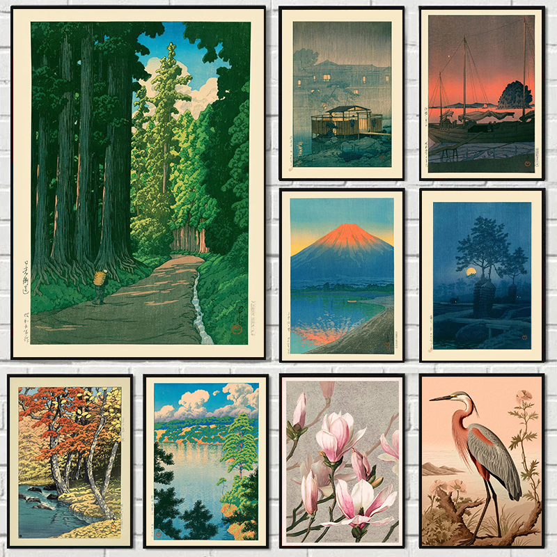 Japan Hasui Kawase Tree-lined  - Photography Angle avis et prix