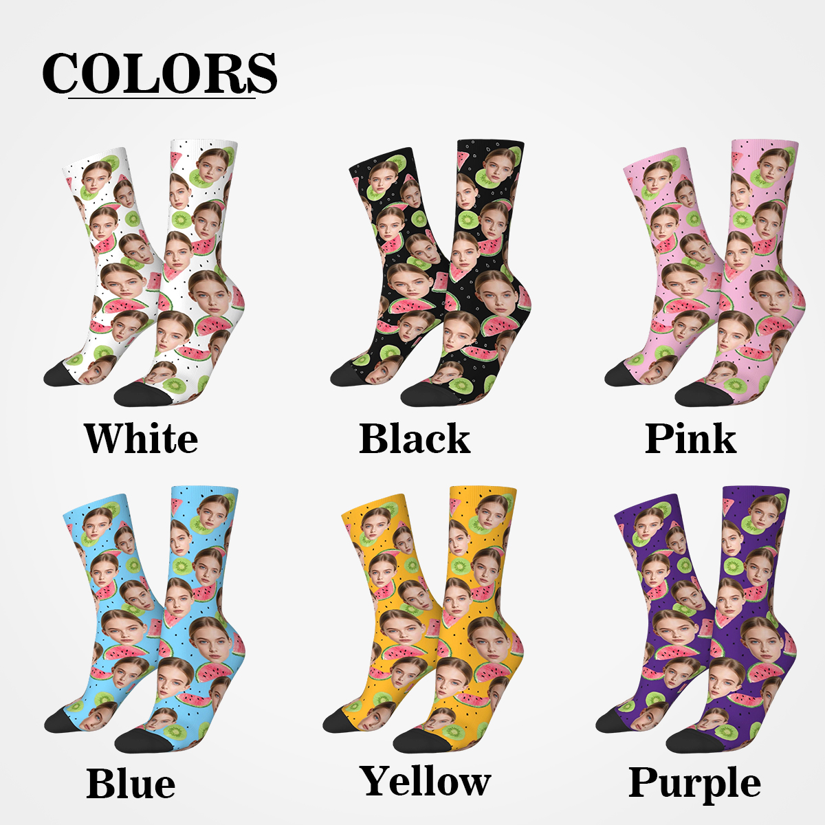 Customized avatar short socks  - Photography Style avis et prix