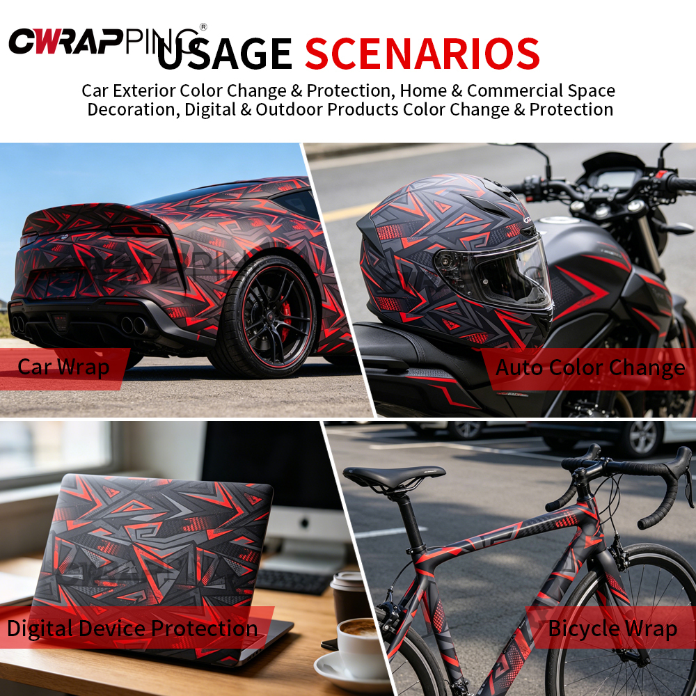 Car Vinyl Wrap Triangle Car Fi - Photography Angle avis et prix