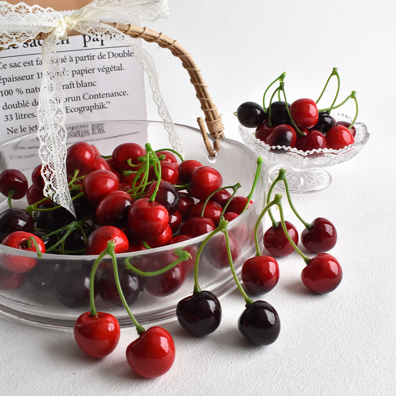 10Pcs Artificial Cherry Fake F - Photography Food avis et prix