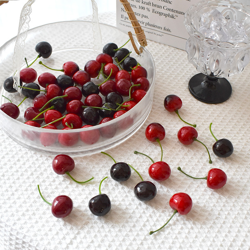 10Pcs Artificial Cherry Fake F - Photography Food avis et prix