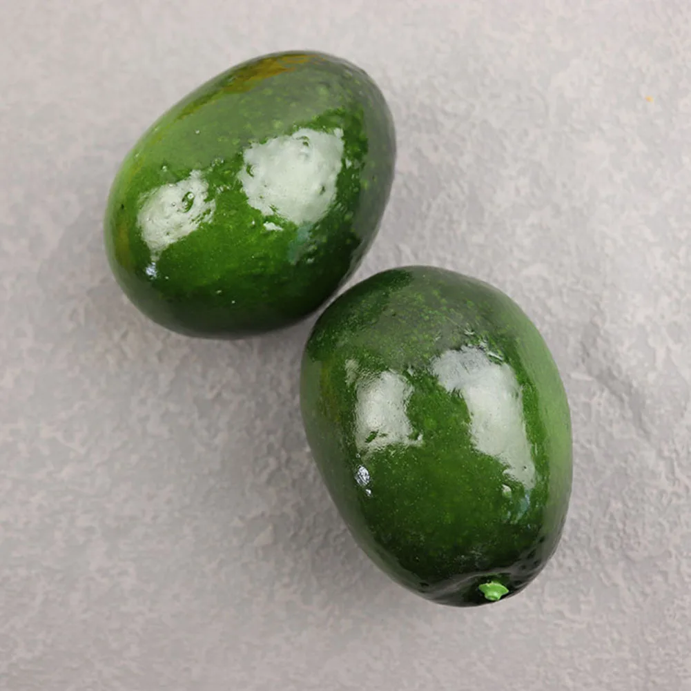 6pcs Artificial Avocado Model  - Photography Food avis et prix
